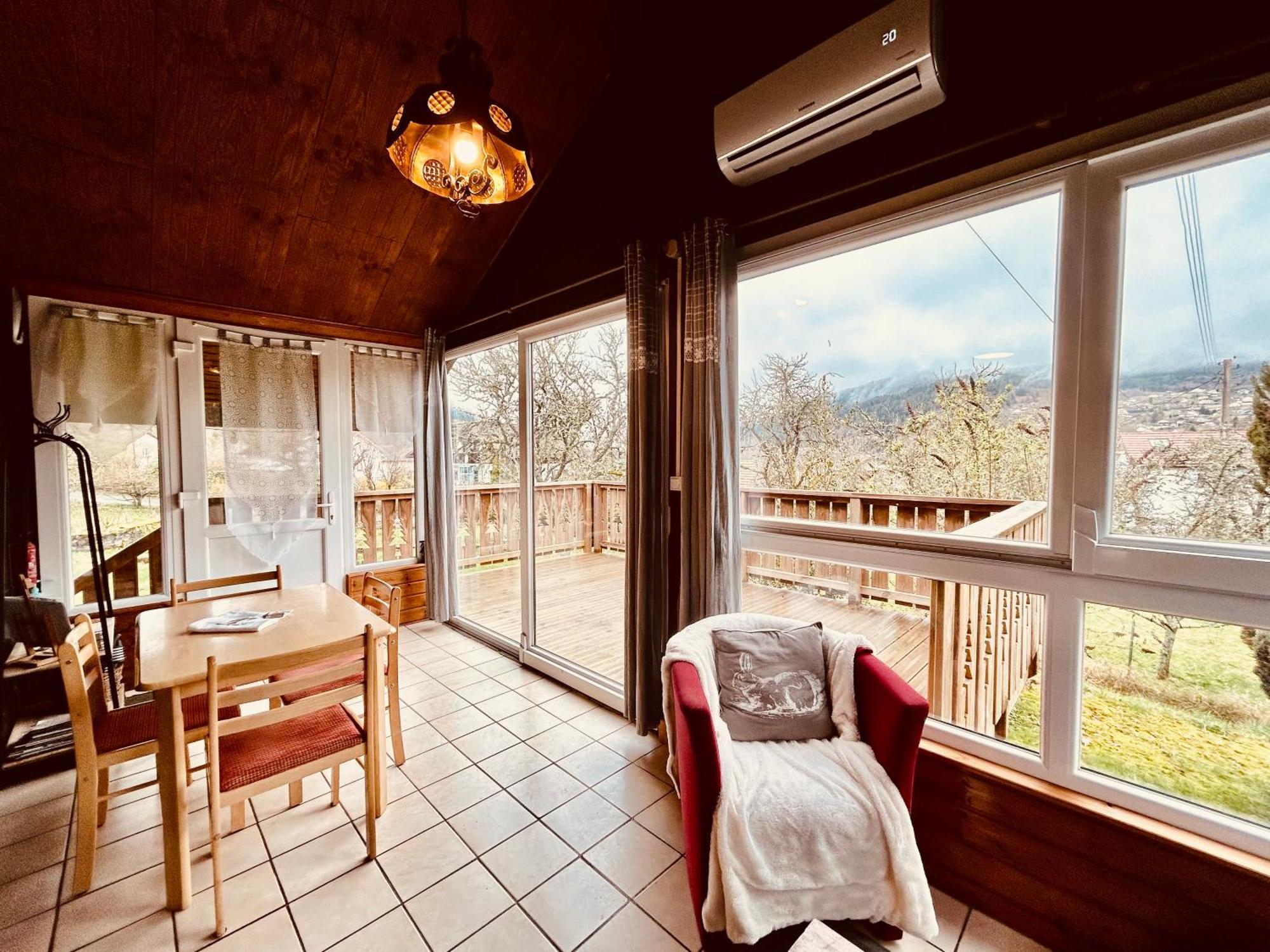 Au Chalet D'Aline - Atypique Pour 4 Personnes Villa Gerardmer Bagian luar foto